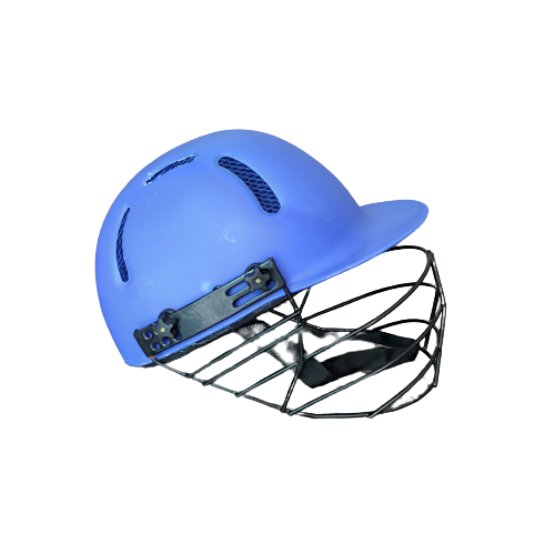 Blue Cricket Batting Helmet